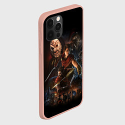 Чехол для iPhone 12 Pro Max ASSASSINS CREED, цвет: 3D-светло-розовый — фото 2