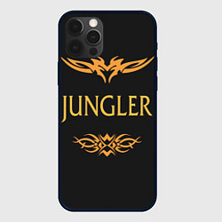 Чехол для iPhone 12 Pro Max Jungler, цвет: 3D-черный