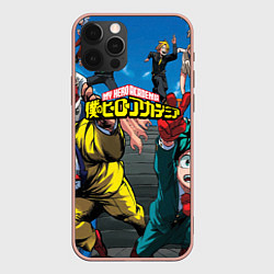 Чехол iPhone 12 Pro Max My Hero Academia все герои