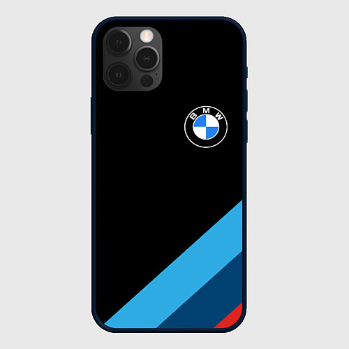 Чехол iPhone 12 Pro Max BMW / 3D-Черный – фото 1