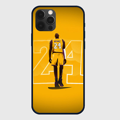 Чехол iPhone 12 Pro Max Kobe Bryant / 3D-Черный – фото 1