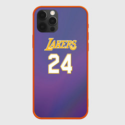 Чехол iPhone 12 Pro Max Los Angeles Lakers Kobe Brya