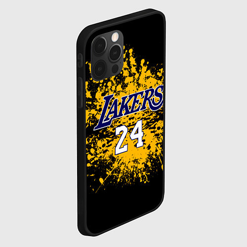 Чехол iPhone 12 Pro Max Kobe Bryant / 3D-Черный – фото 2