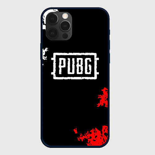 Чехол iPhone 12 Pro Max PUBG / 3D-Черный – фото 1