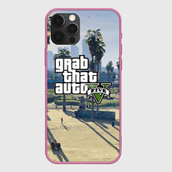 Чехол iPhone 12 Pro Max GRAND THEFT AUTO 5