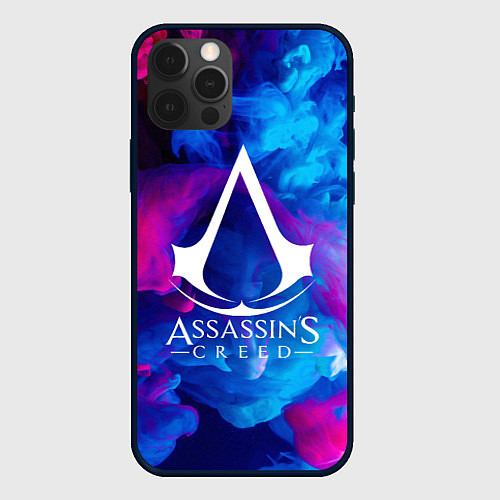 Чехол iPhone 12 Pro Max ASSASSINS CREED / 3D-Черный – фото 1