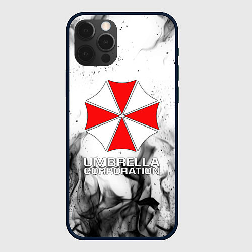 Чехол iPhone 12 Pro Max UMBRELLA CORP / 3D-Черный – фото 1