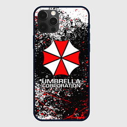 Чехол для iPhone 12 Pro Max UMBRELLA CORP, цвет: 3D-черный