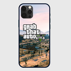 Чехол для iPhone 12 Pro Max Grand Theft Auto 5, цвет: 3D-черный