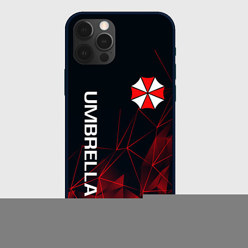 Чехол iPhone 12 Pro Max UMBRELLA CORP / 3D-Черный – фото 1