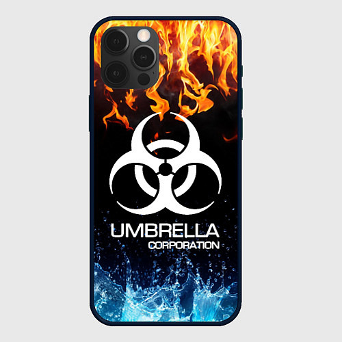 Чехол iPhone 12 Pro Max UMBRELLA CORPORATION / 3D-Черный – фото 1