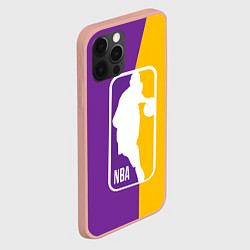 Чехол для iPhone 12 Pro Max NBA Kobe Bryant, цвет: 3D-светло-розовый — фото 2