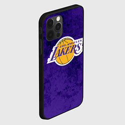 Чехол для iPhone 12 Pro Max LA LAKERS, цвет: 3D-черный — фото 2