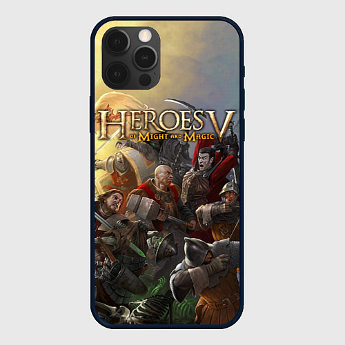 Чехол iPhone 12 Pro Max Heroes of Might and Magic / 3D-Черный – фото 1