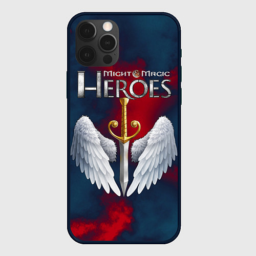 Чехол iPhone 12 Pro Max Heroes of Might and Magic / 3D-Черный – фото 1