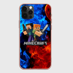 Чехол iPhone 12 Pro Max MINECRAFT