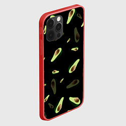 Чехол для iPhone 12 Pro Max Авокадо, цвет: 3D-красный — фото 2