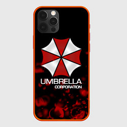 Чехол для iPhone 12 Pro Max UMBRELLA CORP, цвет: 3D-красный