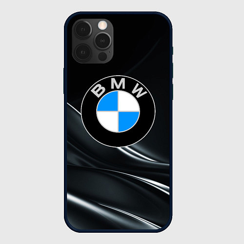 Чехол iPhone 12 Pro Max BMW / 3D-Черный – фото 1