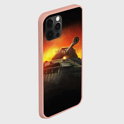 Чехол для iPhone 12 Pro Max Tank, цвет: 3D-светло-розовый — фото 2