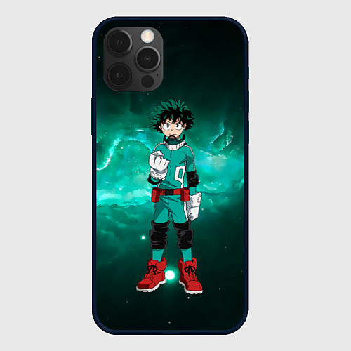 Чехол iPhone 12 Pro Max Изуку Мидория / 3D-Черный – фото 1