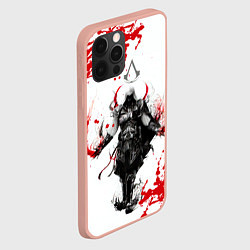 Чехол для iPhone 12 Pro Max Assassins Creed, цвет: 3D-светло-розовый — фото 2