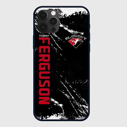 Чехол iPhone 12 Pro Max Tony Ferguson / 3D-Черный – фото 1