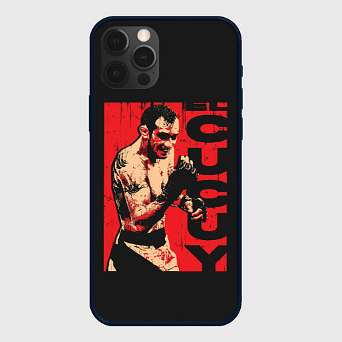 Чехол iPhone 12 Pro Max Tony Ferguson / 3D-Черный – фото 1