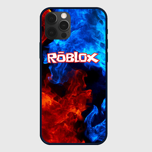 Чехол iPhone 12 Pro Max ROBLOX / 3D-Черный – фото 1