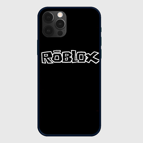 Чехол iPhone 12 Pro Max Roblox / 3D-Черный – фото 1