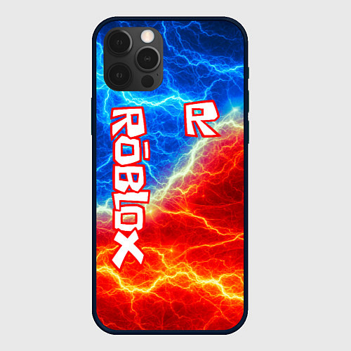 Чехол iPhone 12 Pro Max ROBLOX / 3D-Черный – фото 1