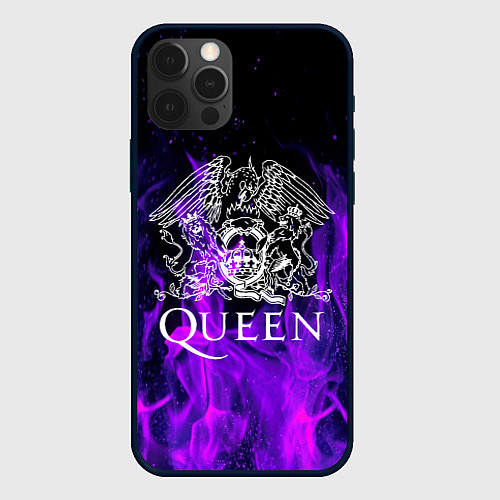 Чехол iPhone 12 Pro Max QUEEN / 3D-Черный – фото 1