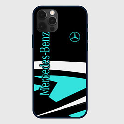 Чехол для iPhone 12 Pro Max Mercedes-Benz, цвет: 3D-черный