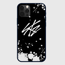 Чехол для iPhone 12 Pro Max Stray Kids, цвет: 3D-черный