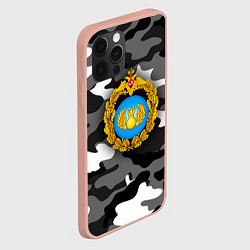 Чехол для iPhone 12 Pro Max ВДВ, цвет: 3D-светло-розовый — фото 2