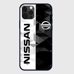 Чехол для iPhone 12 Pro Max NISSAN, цвет: 3D-черный