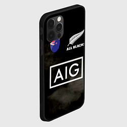 Чехол для iPhone 12 Pro Max ALL BLACKS, цвет: 3D-черный — фото 2