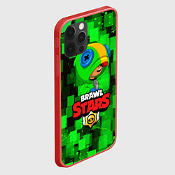 Чехол для iPhone 12 Pro Max BRAWL STARS LEON, цвет: 3D-красный — фото 2