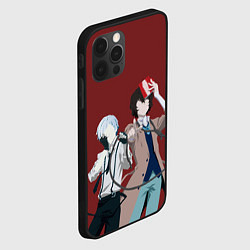 Чехол для iPhone 12 Pro Max Atsushi Nakajima & Osamu Dazai, цвет: 3D-черный — фото 2