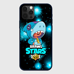 Чехол iPhone 12 Pro Max Brawl stars leon shark