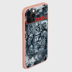 Чехол для iPhone 12 Pro Max Iron Maiden, цвет: 3D-светло-розовый — фото 2