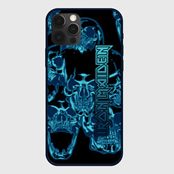 Чехол для iPhone 12 Pro Max Iron Maiden, цвет: 3D-черный