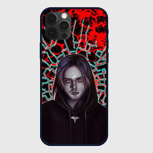 Чехол iPhone 12 Pro Max Pyrokinesis / 3D-Черный – фото 1