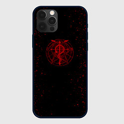 Чехол для iPhone 12 Pro Max Стальной алхимик, цвет: 3D-черный