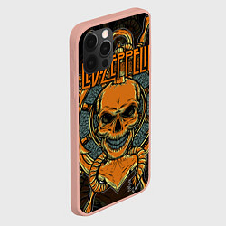 Чехол для iPhone 12 Pro Max Led Zeppelin, цвет: 3D-светло-розовый — фото 2