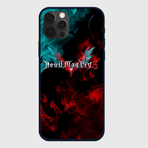 Чехол iPhone 12 Pro Max DEVIL MAY CRY / 3D-Черный – фото 1