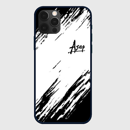 Чехол iPhone 12 Pro Max ASAP ROCKY / 3D-Черный – фото 1