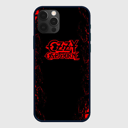 Чехол iPhone 12 Pro Max Ozzy Osbourne / 3D-Черный – фото 1