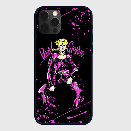 Чехол iPhone 12 Pro Max JOJOS BIZARRE ADVENTURE / 3D-Черный – фото 1