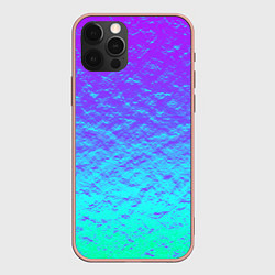 Чехол для iPhone 12 Pro Max ПЕРЛАМУТР, цвет: 3D-светло-розовый